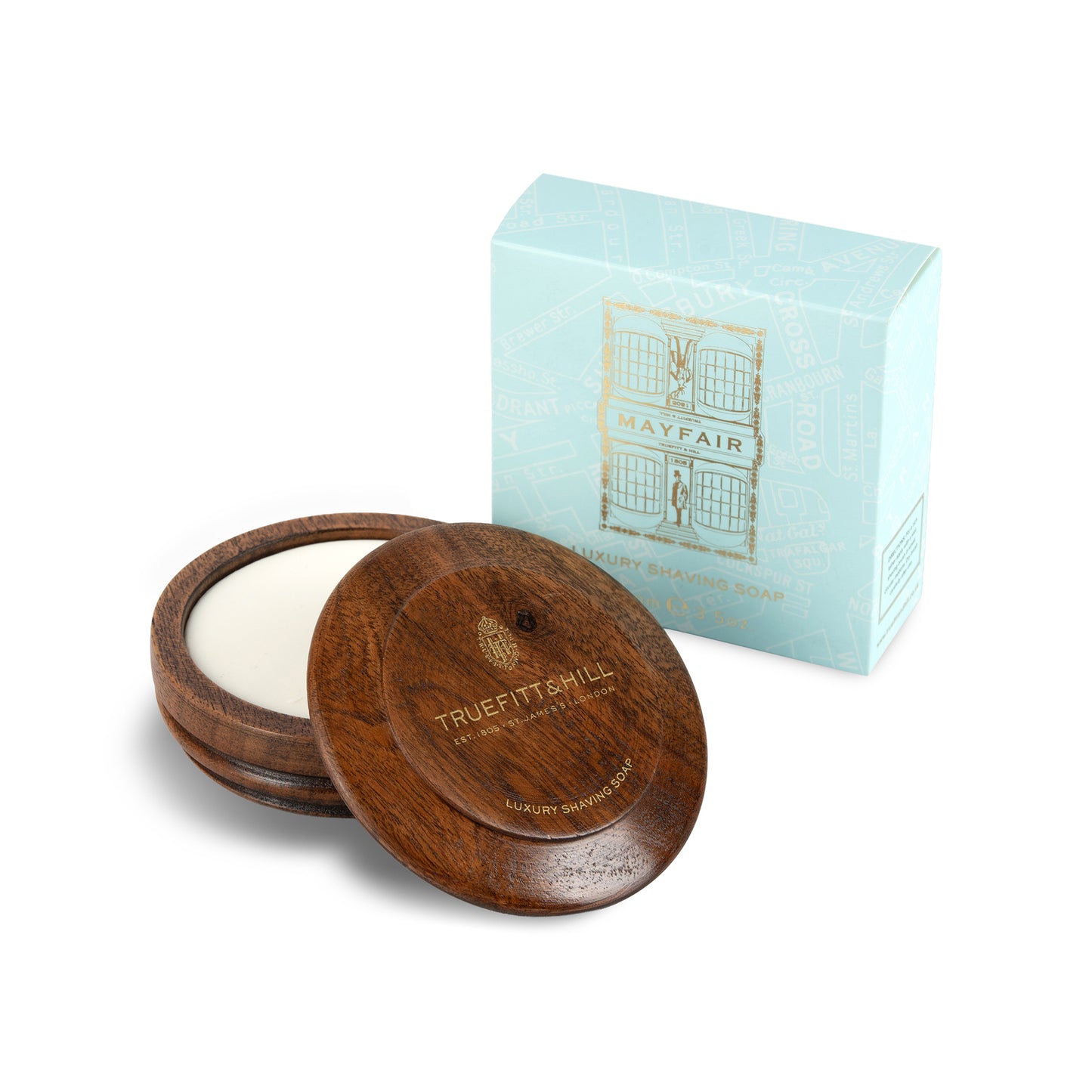 Mayfair Shaving Soap in Wooden Bowl