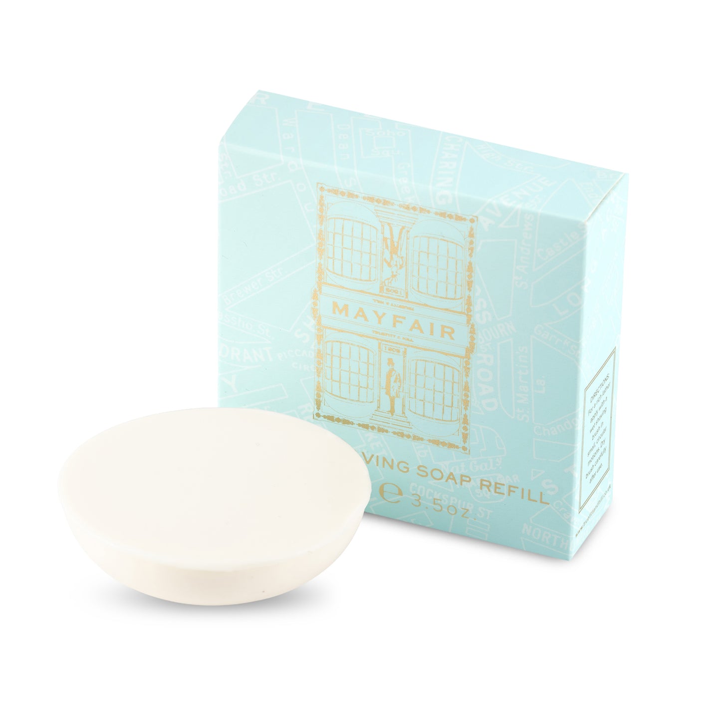 Mayfair Shaving Soap Refill for Wooden Bowl